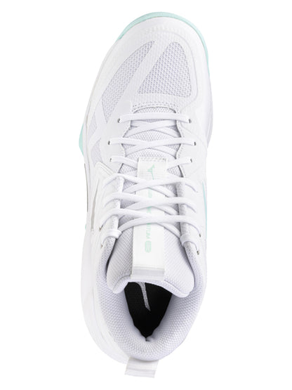 SCARPA PALLAVOLO WAVE MOMENTUM PRO MID MIZUNO DA DONNA BIANCO