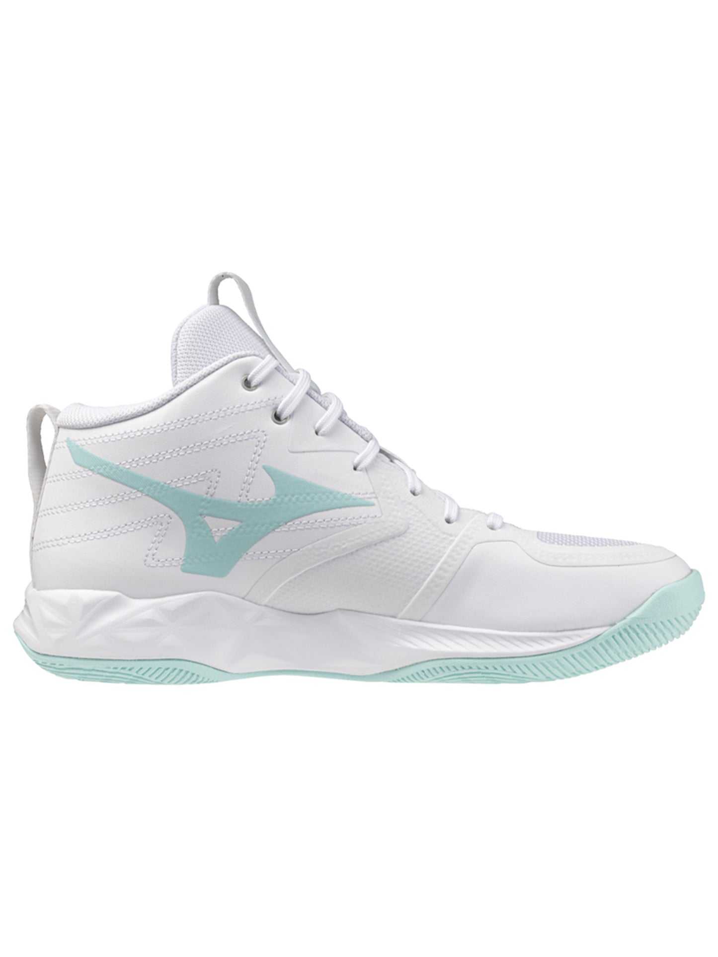 SCARPA PALLAVOLO WAVE MOMENTUM PRO MID MIZUNO DA DONNA BIANCO