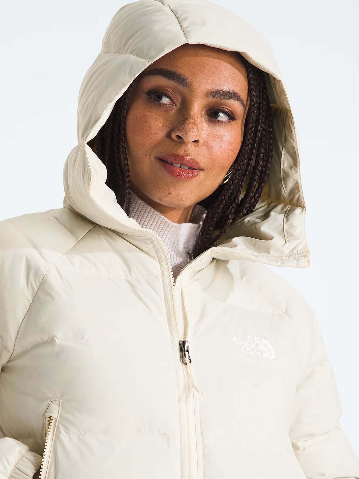 The North Face Hydrenalite, giubbotto da donna crema
