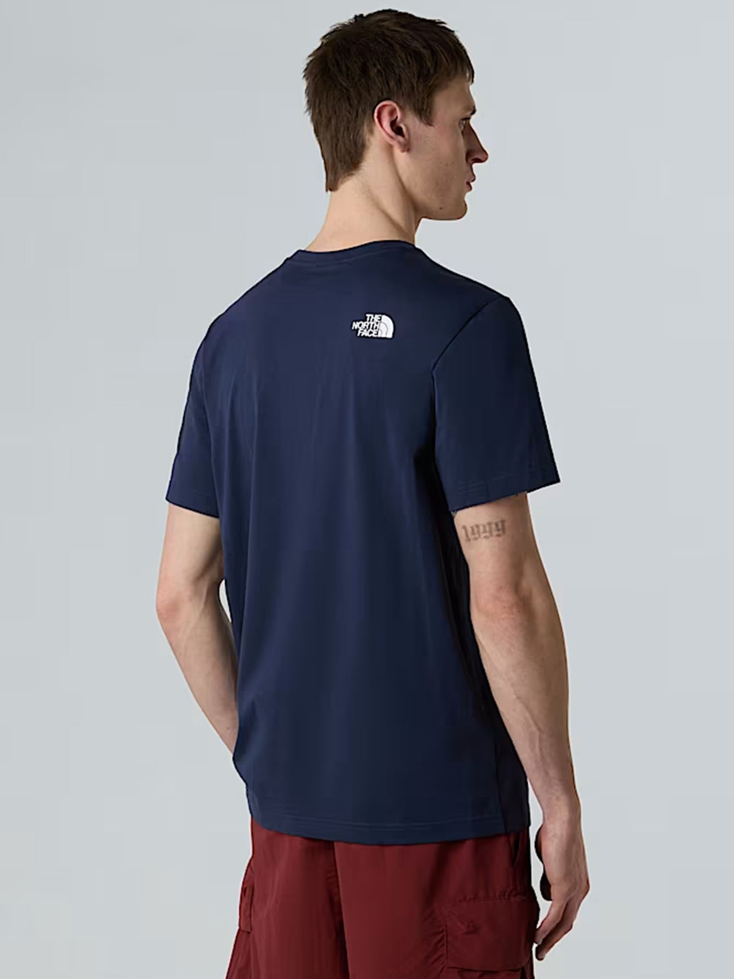 T-SHIRT SIMPLE DOME THE NORTH FACE DA UOMO BLU