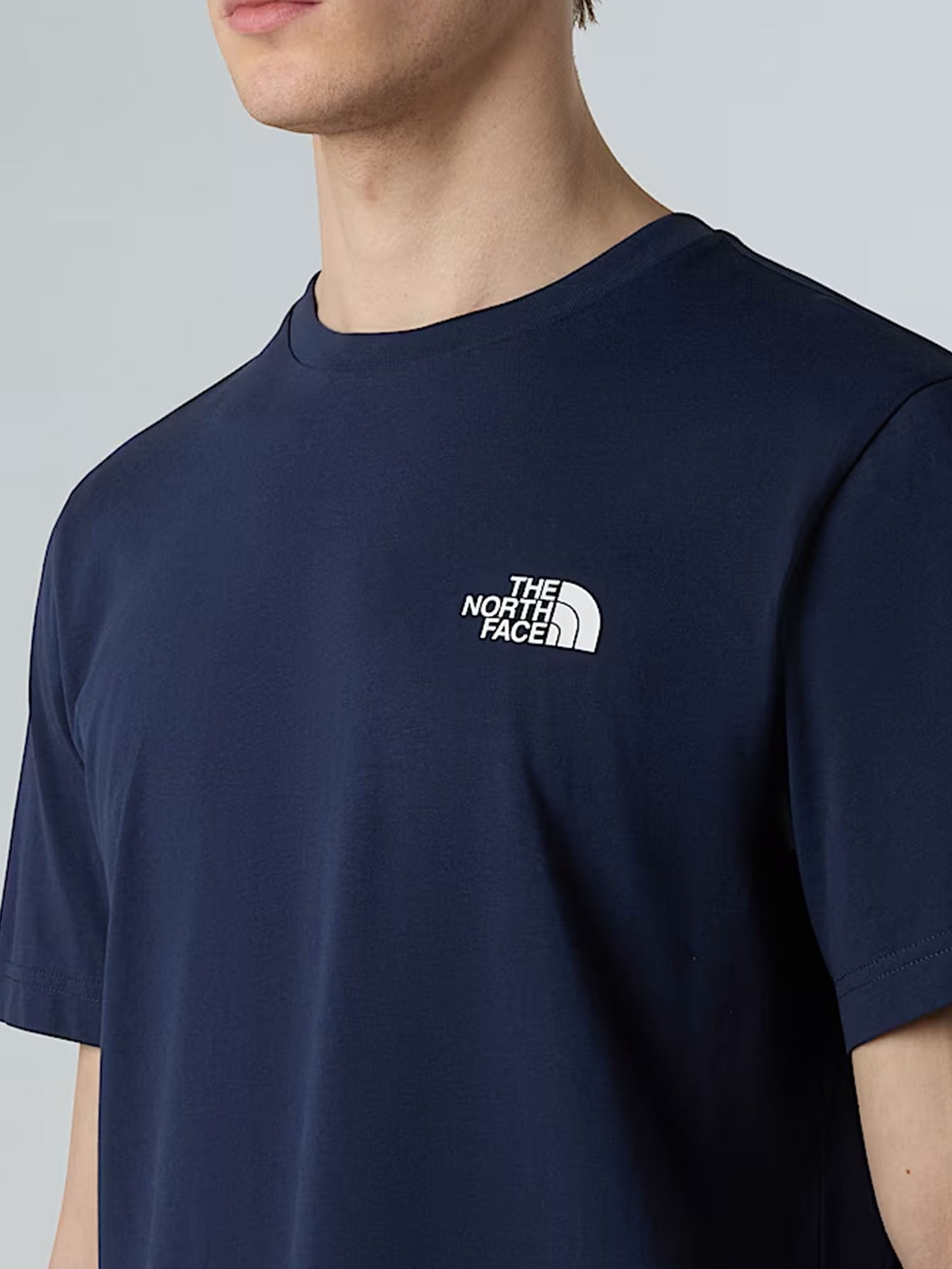 T-SHIRT SIMPLE DOME THE NORTH FACE DA UOMO BLU