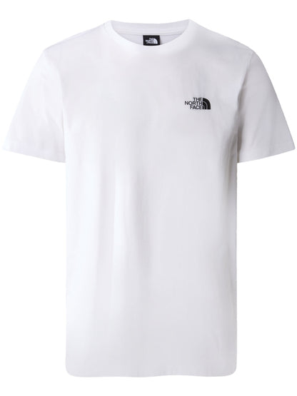 T-SHIRT SIMPLE DOME THE NORTH FACE DA UOMO BIANCO