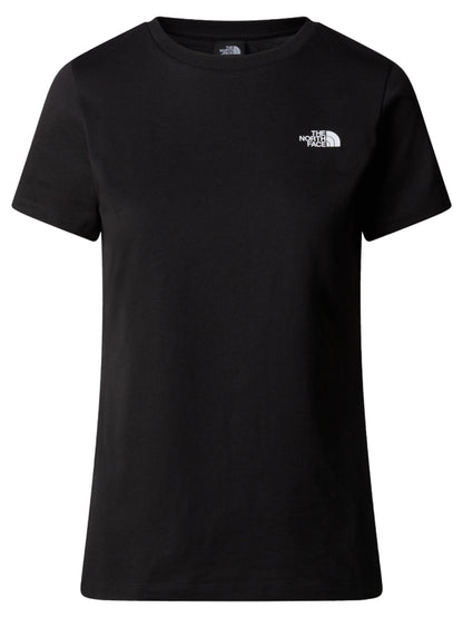T-SHIRT SIMPLE DOME THE NORTH FACE DONNA NERO