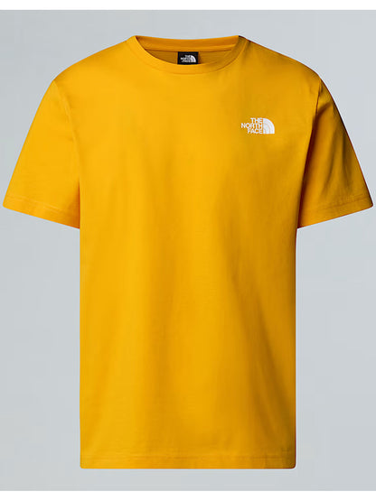 T-SHIRT NSE BOX THE NORTH FACE DA UOMO GIALLO