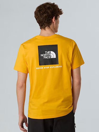 T-SHIRT NSE BOX THE NORTH FACE DA UOMO GIALLO