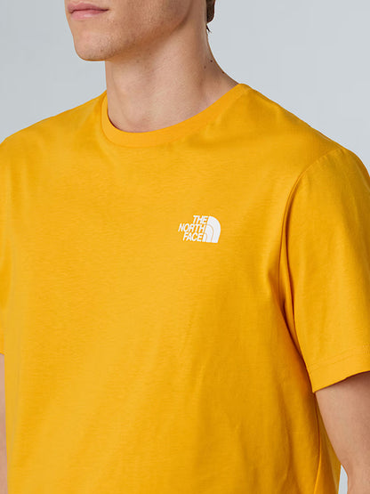 T-SHIRT NSE BOX THE NORTH FACE DA UOMO GIALLO