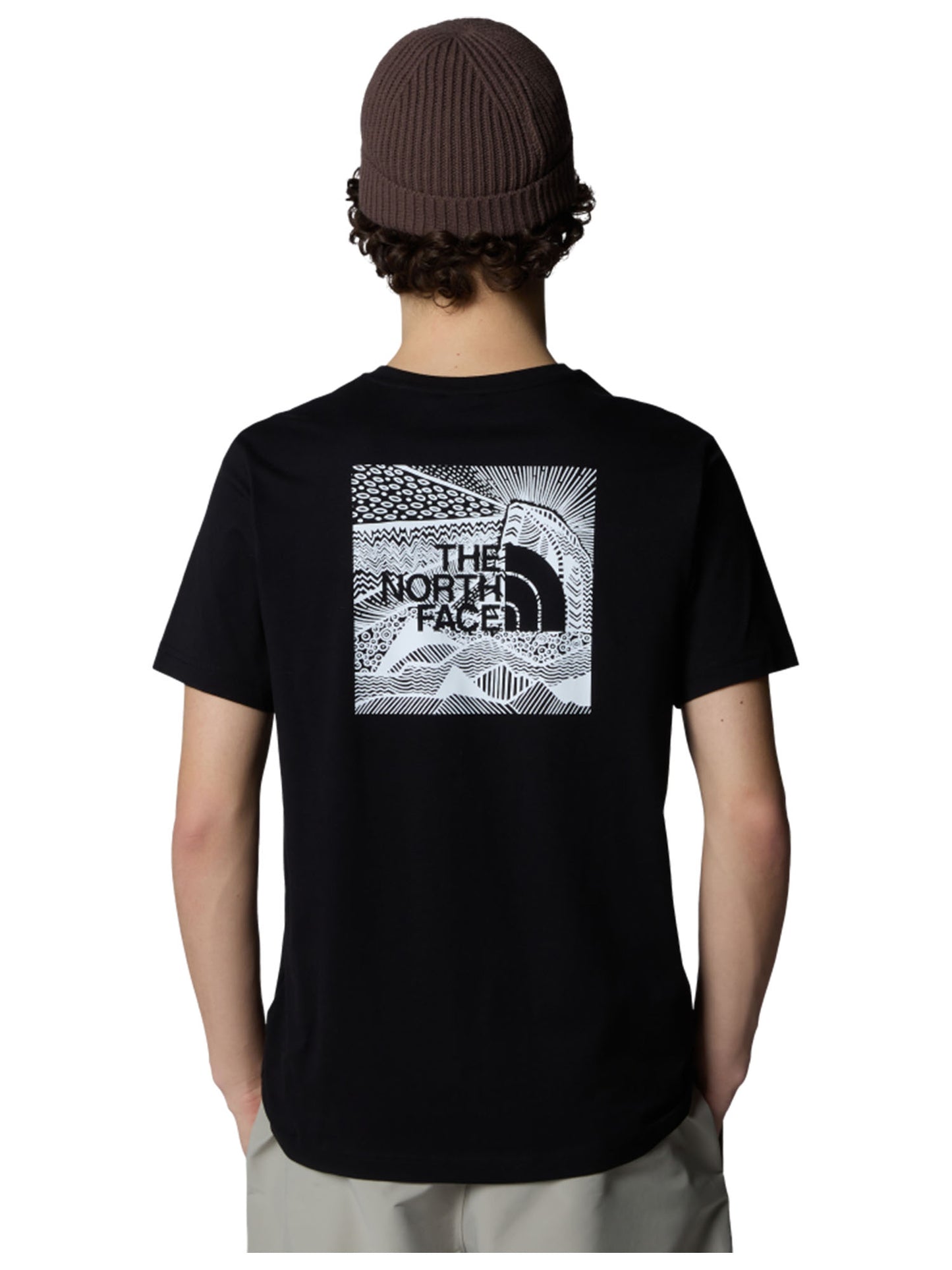 T-SHIRT BOX CELEBRATION THE NORTH FACE UOMO NERO