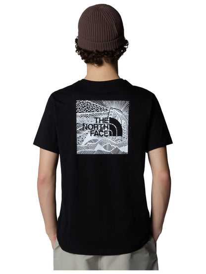 T-SHIRT BOX CELEBRATION THE NORTH FACE UOMO NERO