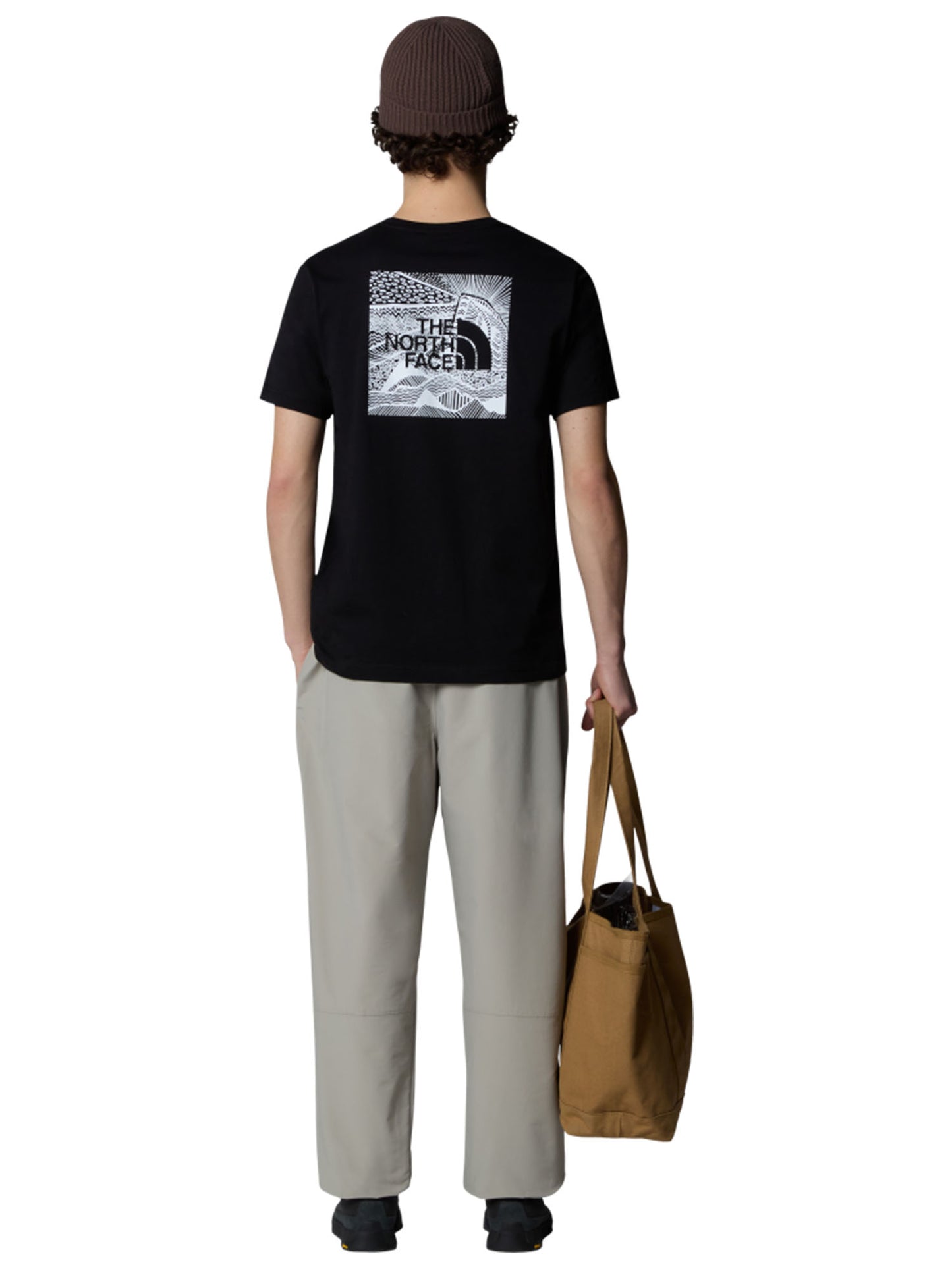 T-SHIRT BOX CELEBRATION THE NORTH FACE UOMO NERO