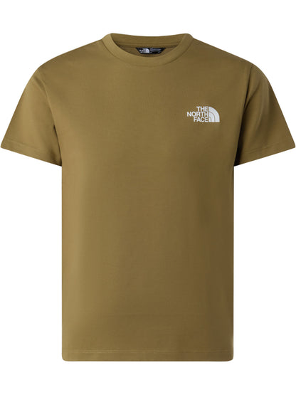 The North Face Simple Dome, t-shirt bimbo/a verde a maniche corte