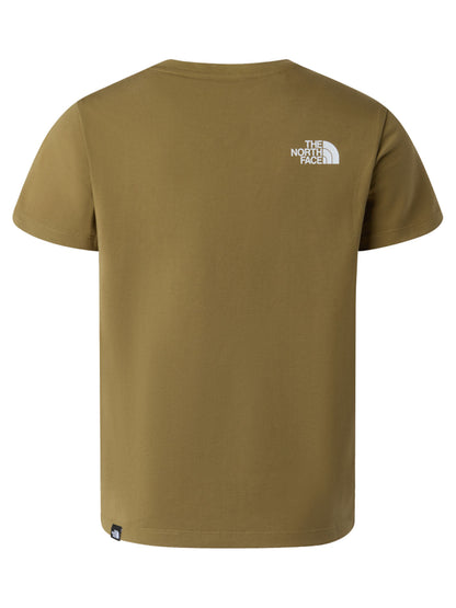 The North Face Simple Dome, t-shirt bimbo/a verde a maniche corte