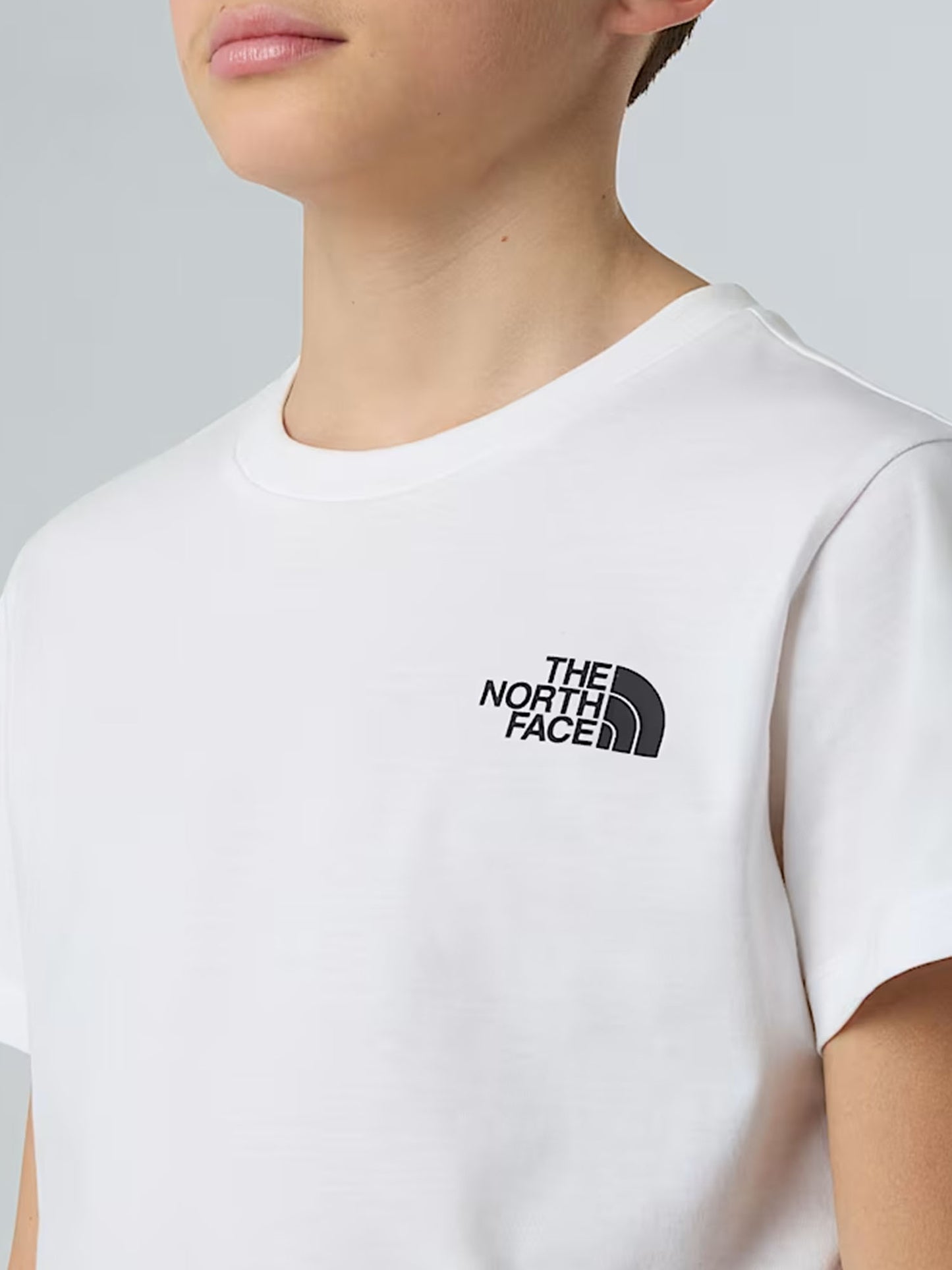 The North Face Simple Dome, t-shirt bimbo/a bianca con girocollo