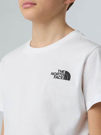The North Face Simple Dome, t-shirt bimbo/a bianca con girocollo