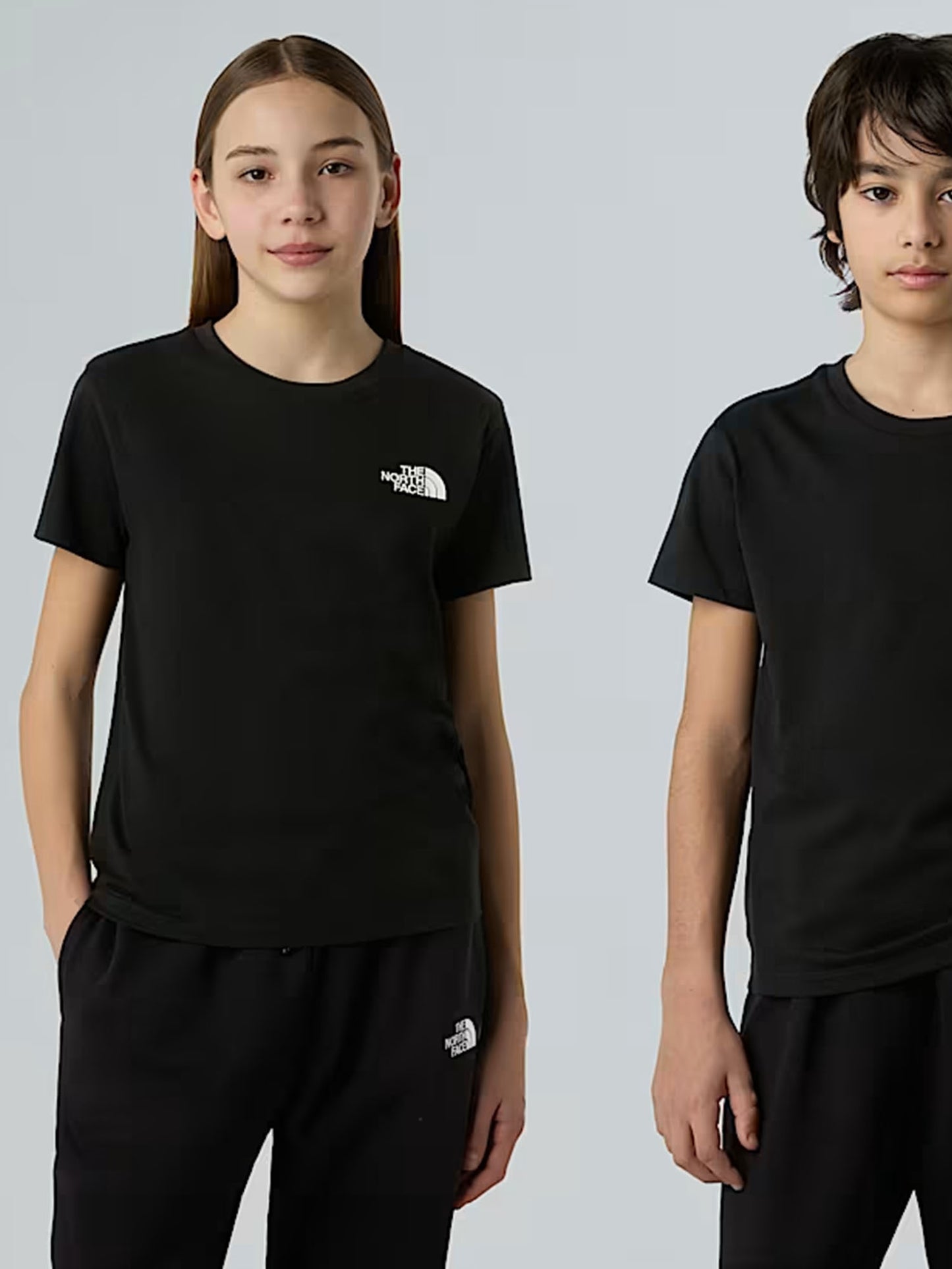 The North Face Simple Dome: t-shirt girocollo bimbo/a nera