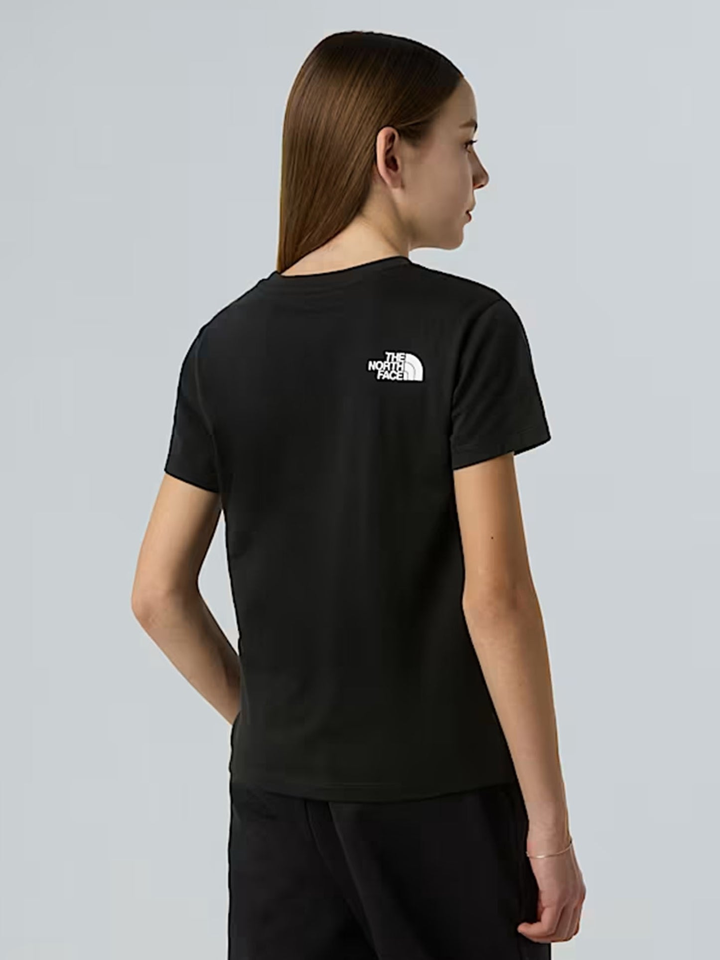 The North Face Simple Dome: t-shirt girocollo bimbo/a nera