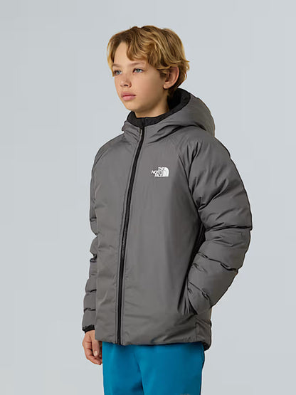GIUBBINO CON CAPPUCCIO REVERSIBILE PERRITO THE NORTH FACE DA BAMBINO NERO