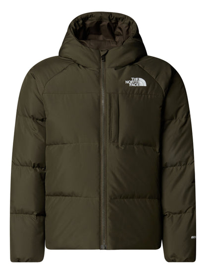 GIUBBINO CON CAPPUCCIO NORTH DOWN THE NORTH FACE DA BAMBINO VERDE