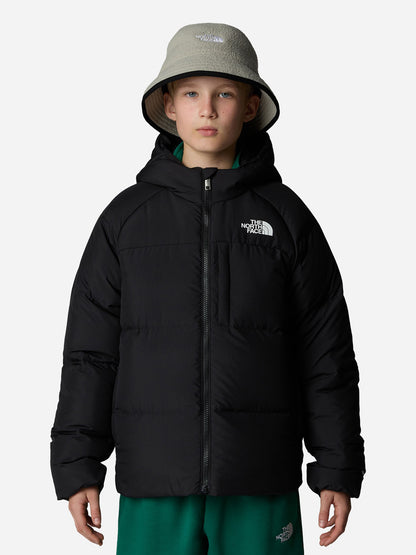 GIUBBINO CON CAPPUCCIO NORTH DOWN THE NORTH FACE DA BAMBINO NERO