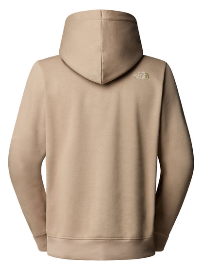 FELPA CON CAPPUCCIO DREW PEAK THE NORTH FACE DA UOMO BEIGE