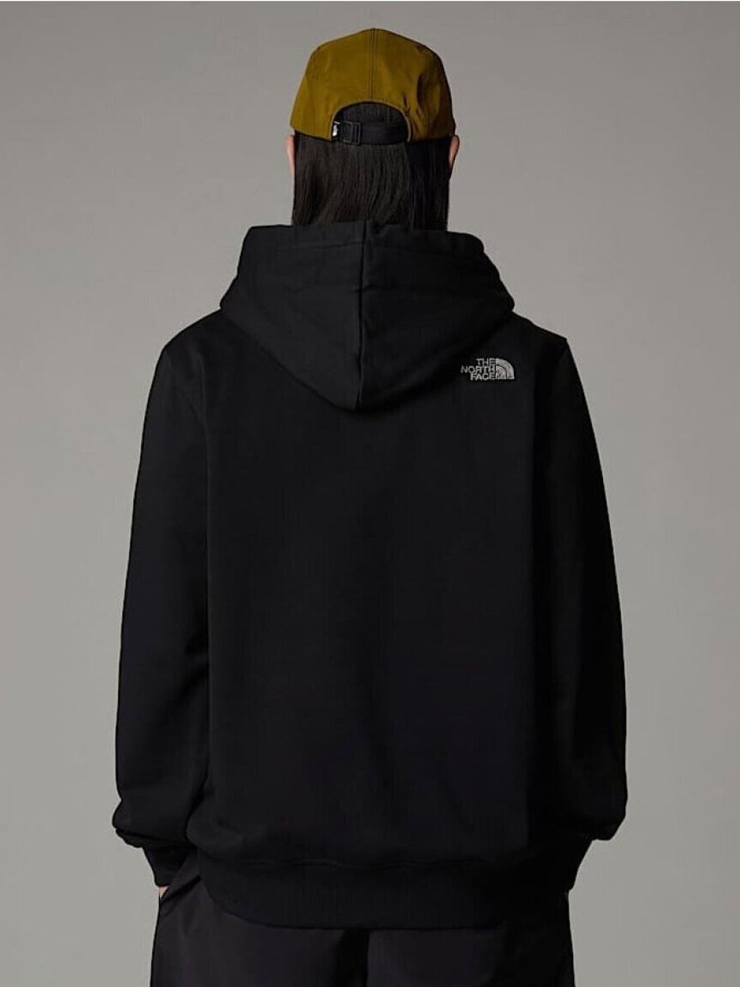 FELPA CON CAPPUCCIO DREW PEAK THE NORTH FACE DA UOMO NERO