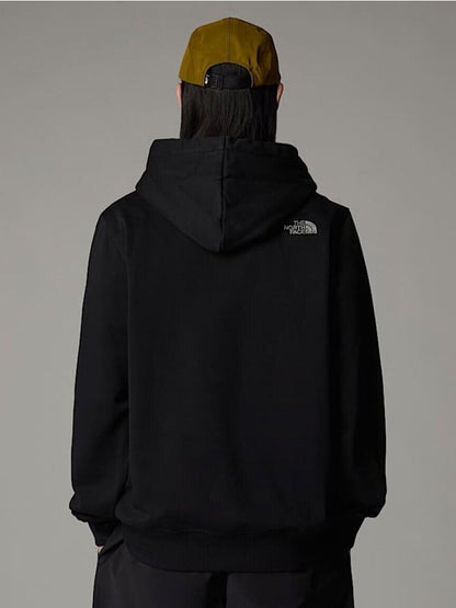 FELPA CON CAPPUCCIO DREW PEAK THE NORTH FACE DA UOMO NERO