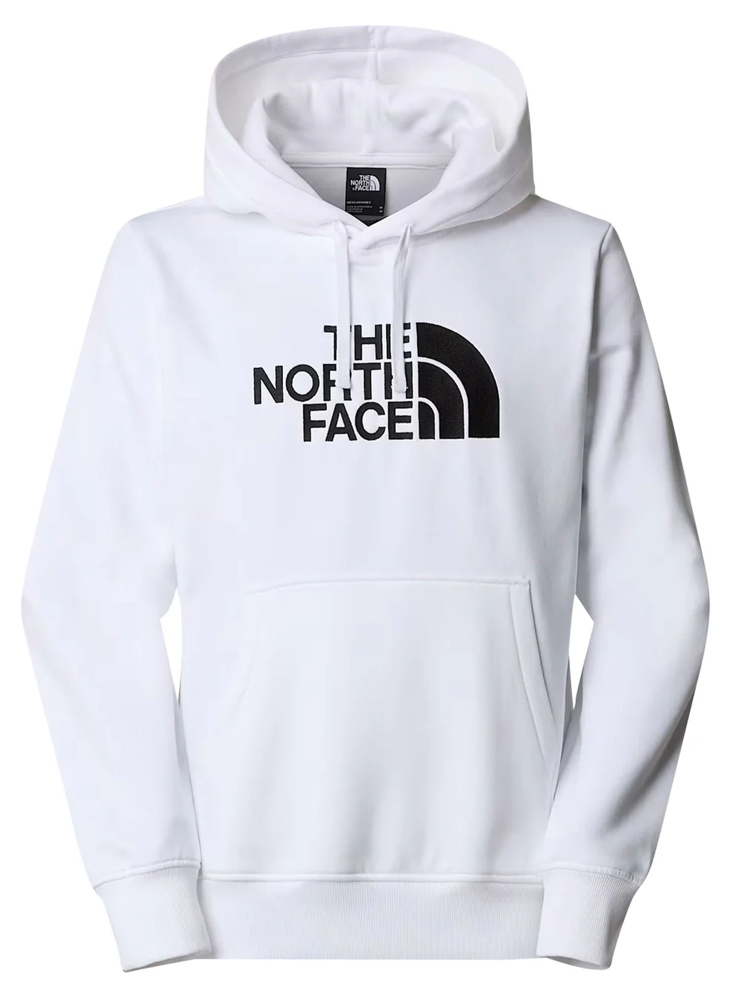 FELPA CON CAPPUCCIO DREW PEAK THE NORTH FACE DA UOMO BIANCO