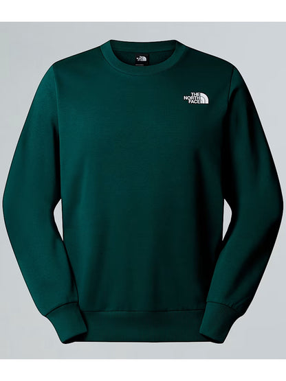 FELPA SIMPLE DOME CREW THE NORTH FACE DA UOMO VERDE
