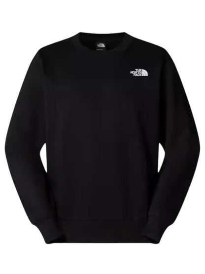 FELPA SIMPLE DOME CREW THE NORTH FACE DA UOMO NERO