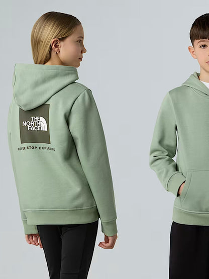 FELPA CON CAPPUCCIO NSE THE NORTH FACE JUNIOR UNISEX VERDE