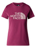 t-shirt-basic-con-logo-the-north-face-donna-ciliegia