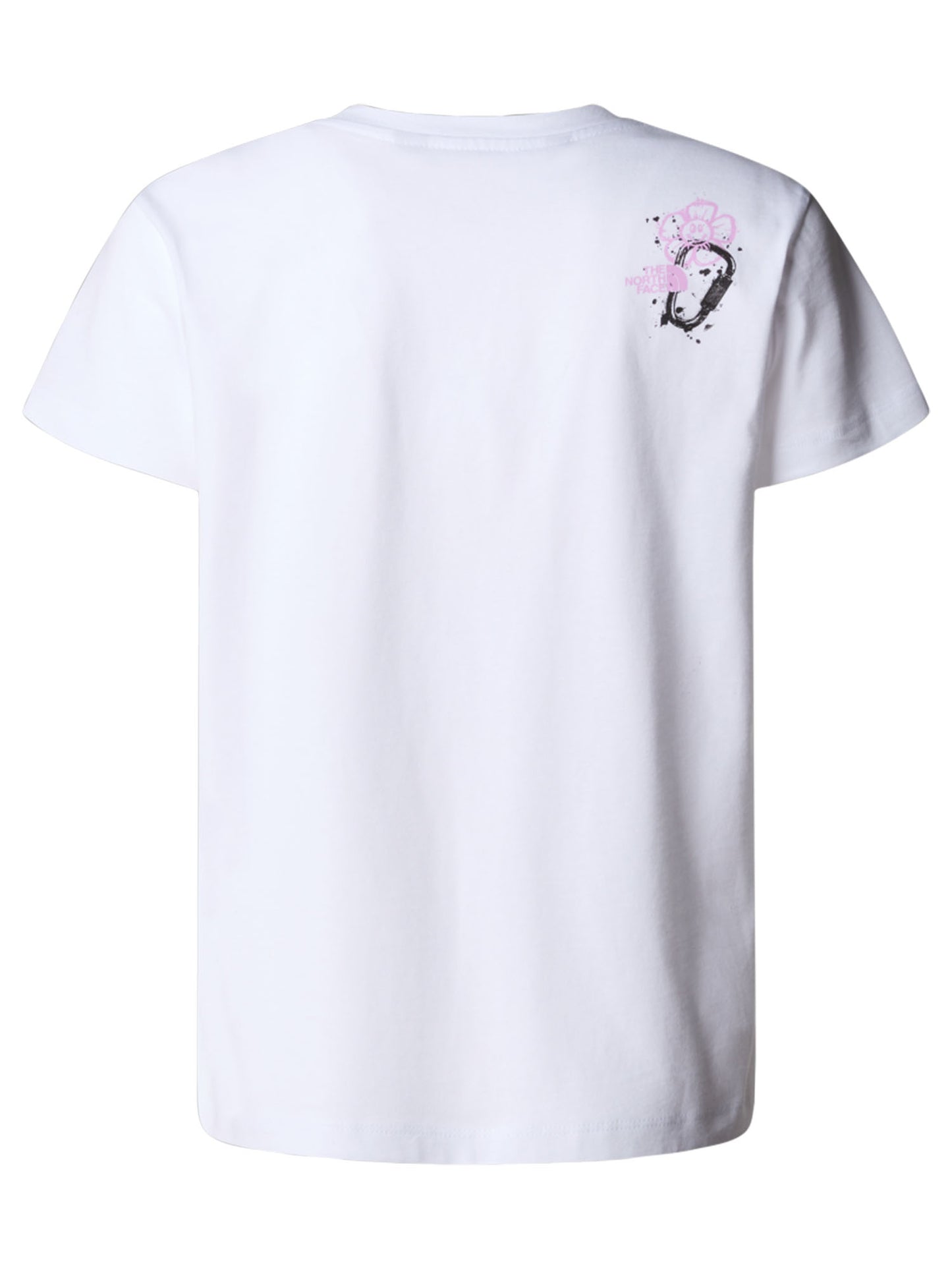 T-SHIRT GRAPHIC RELAX THE NORTH FACE BAMBINA BIANCO
