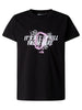 t-shirt-graphic-relax-the-north-face-bambina-nero