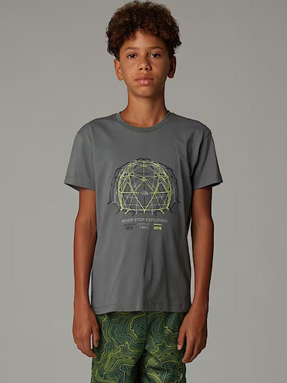 T-SHIRT GRAPHIC RELAX THE NORTH FACE BAMBINO FUMO