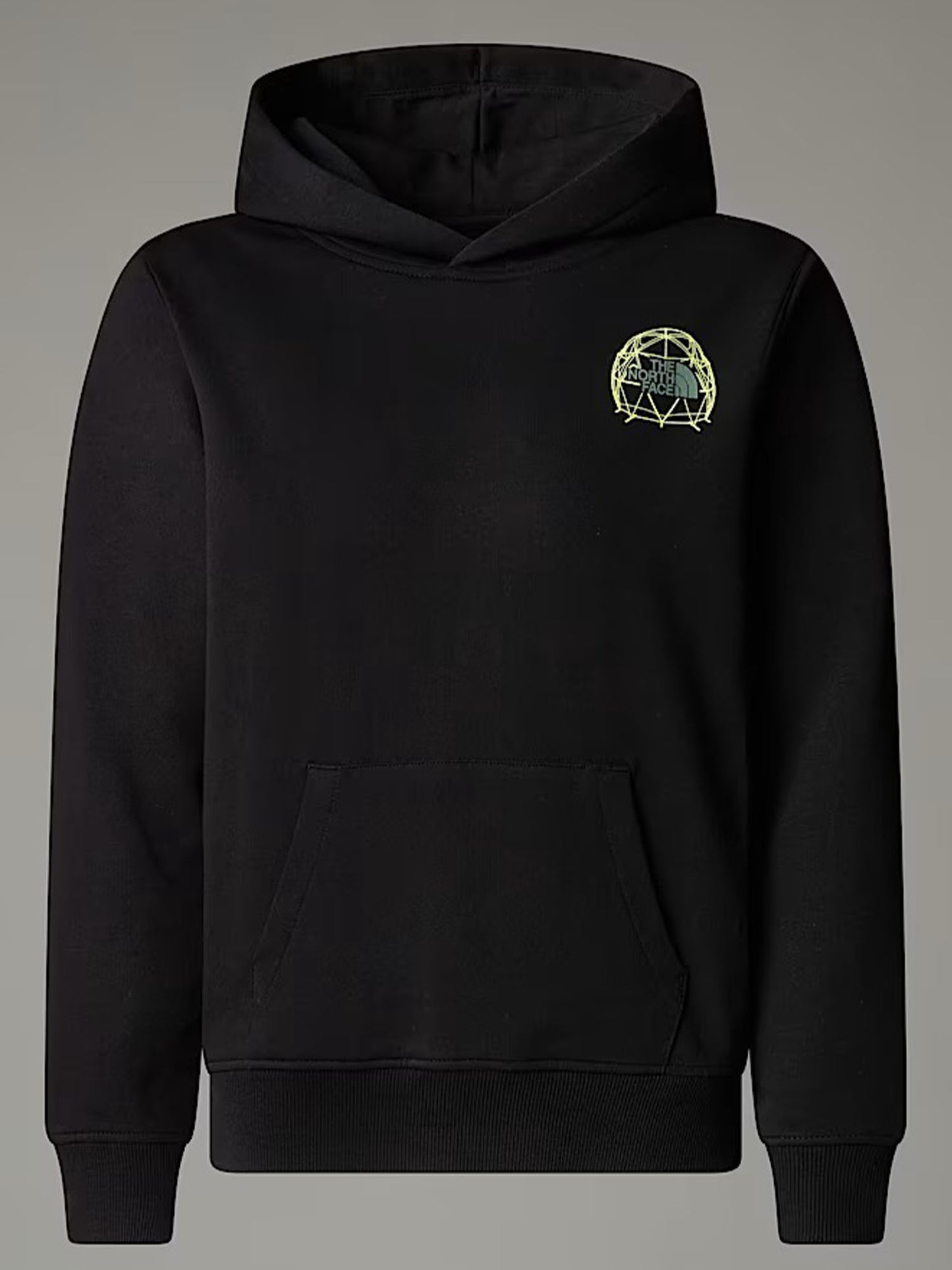 FELPA CON CAPPUCCIO GRAPHIC RELAX THE NORTH FACE BAMBINO NERO