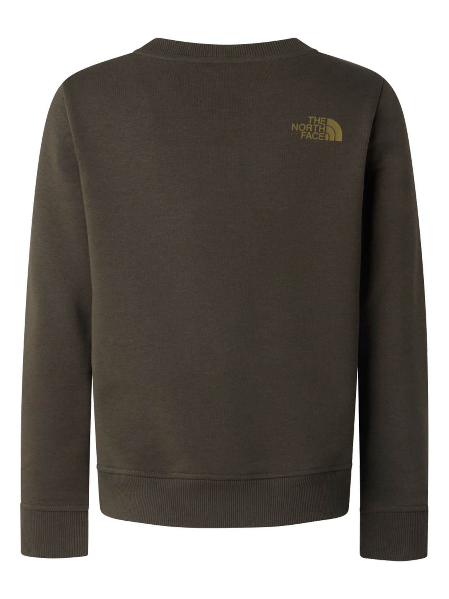 Felpa unisex bambino The North Face Drew Peak crew verde