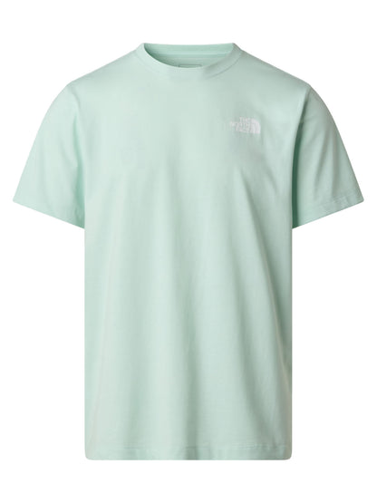 The North Face TNF Box NSE, t-shirt casual da uomo azzurra