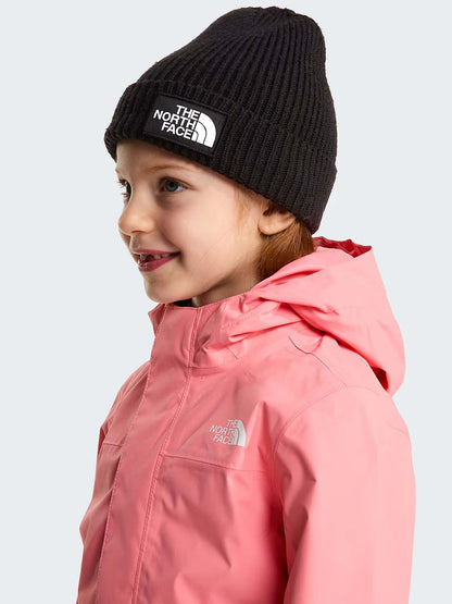 The North Face Logo Box Beanie, cappello Unisex bambino nero