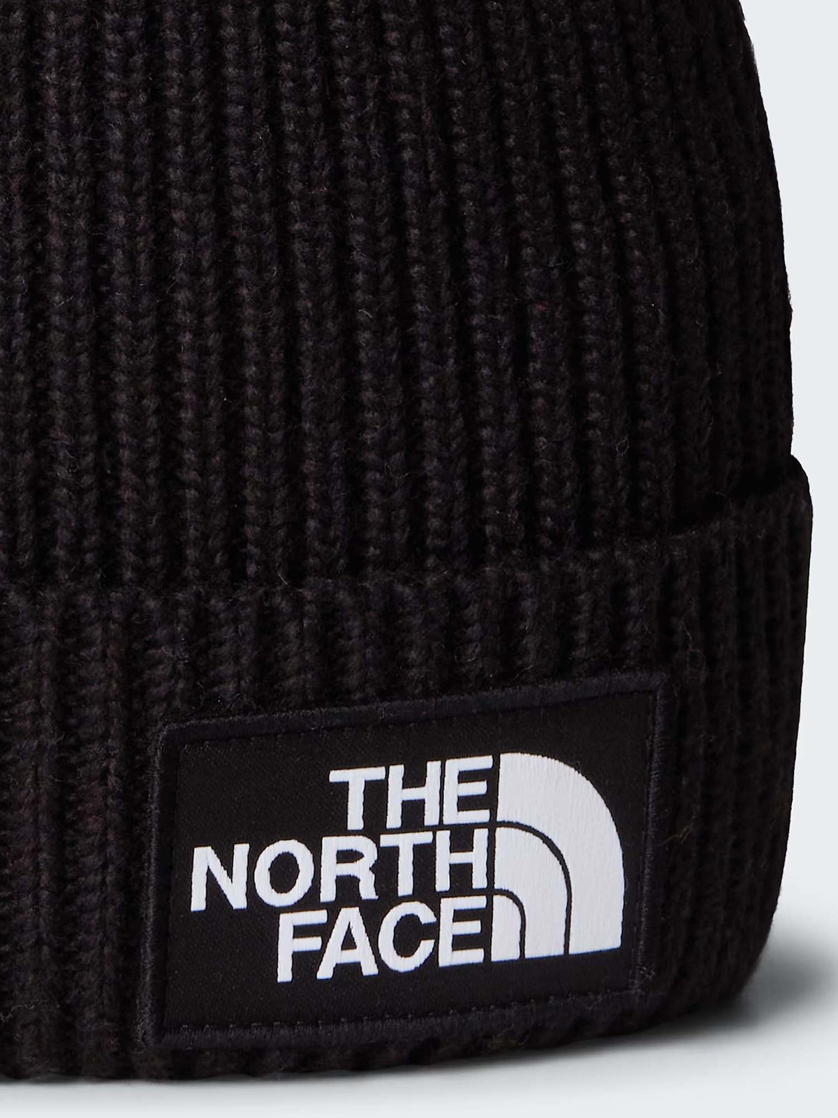 The North Face Logo Box Beanie, cappello Unisex bambino nero