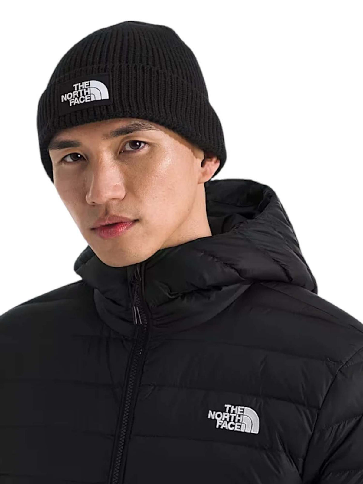 The North Face Logo Box Beanie, cappello unisex adulto nero