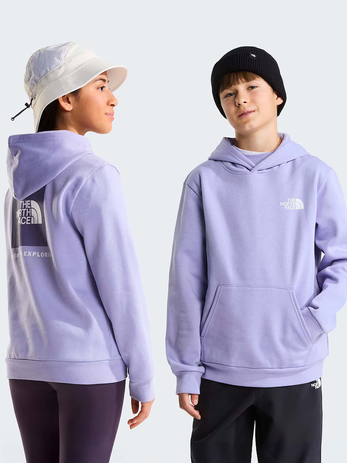 The North Face TNF Evolution Box, felpa Unisex bambino lilla