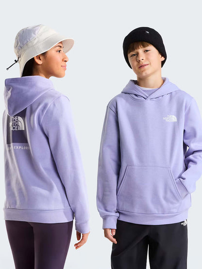 The North Face TNF Evolution Box, felpa Unisex bambino lilla