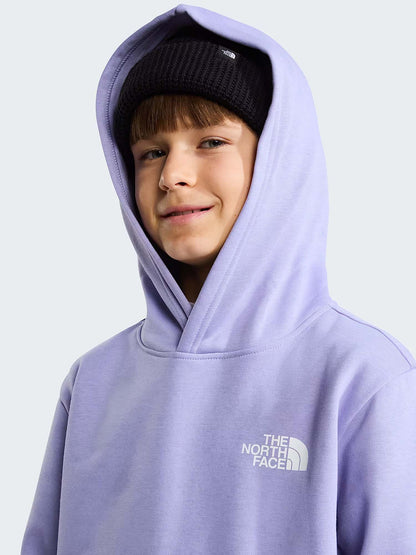 The North Face TNF Evolution Box, felpa Unisex bambino lilla