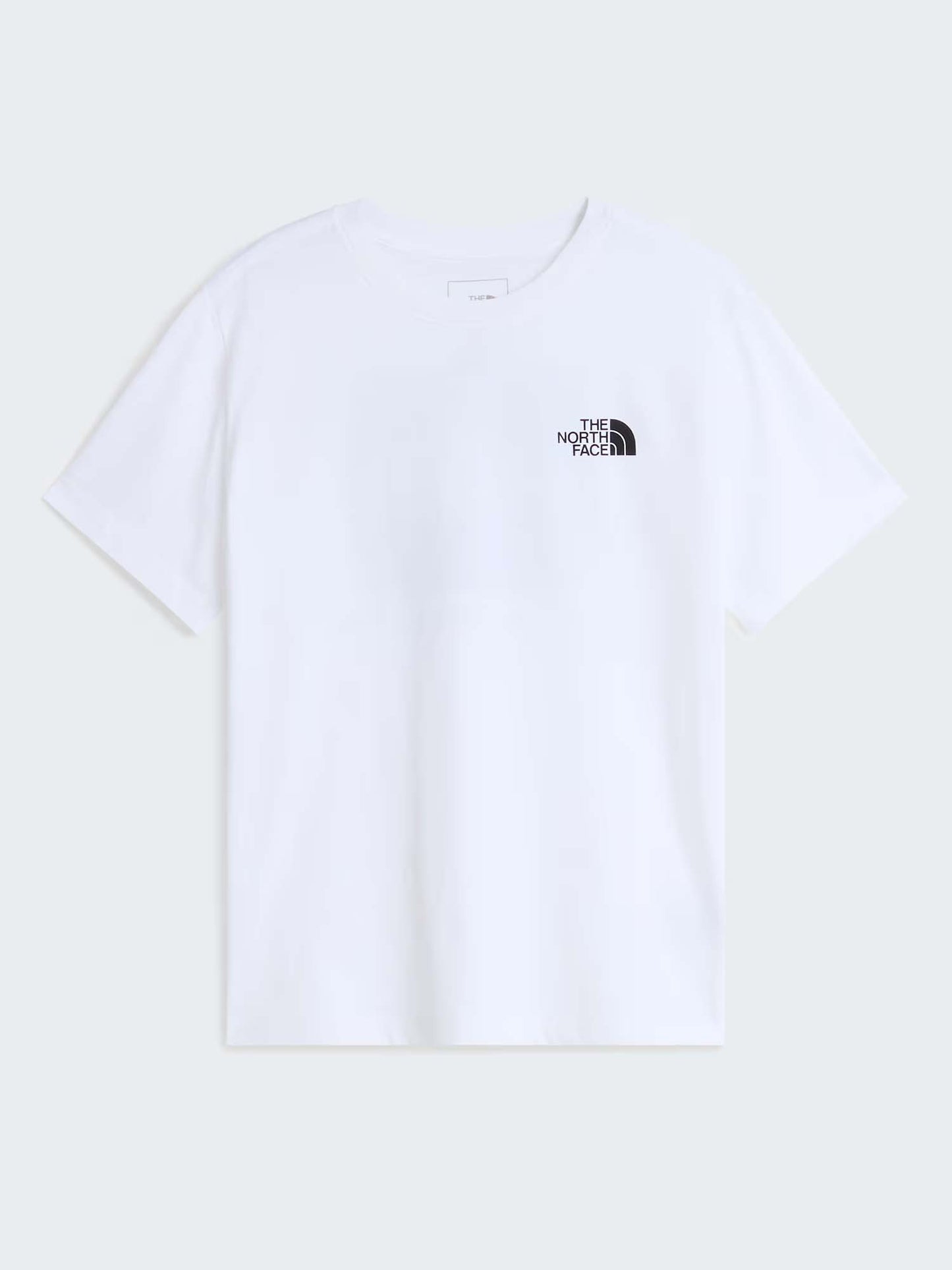 The North Face Teens' Evolution, t-shirt maniche lunghe da bambino bianca