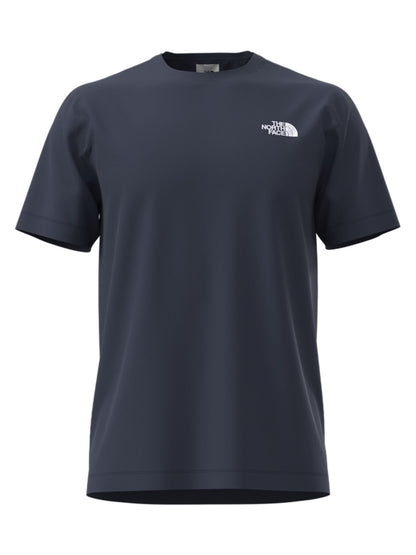 The North Face Simple Dome, t-shirt uomo blu in cotone