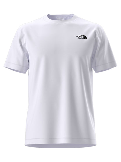 Tnf simple dome regu t-shirt da uomo bianco