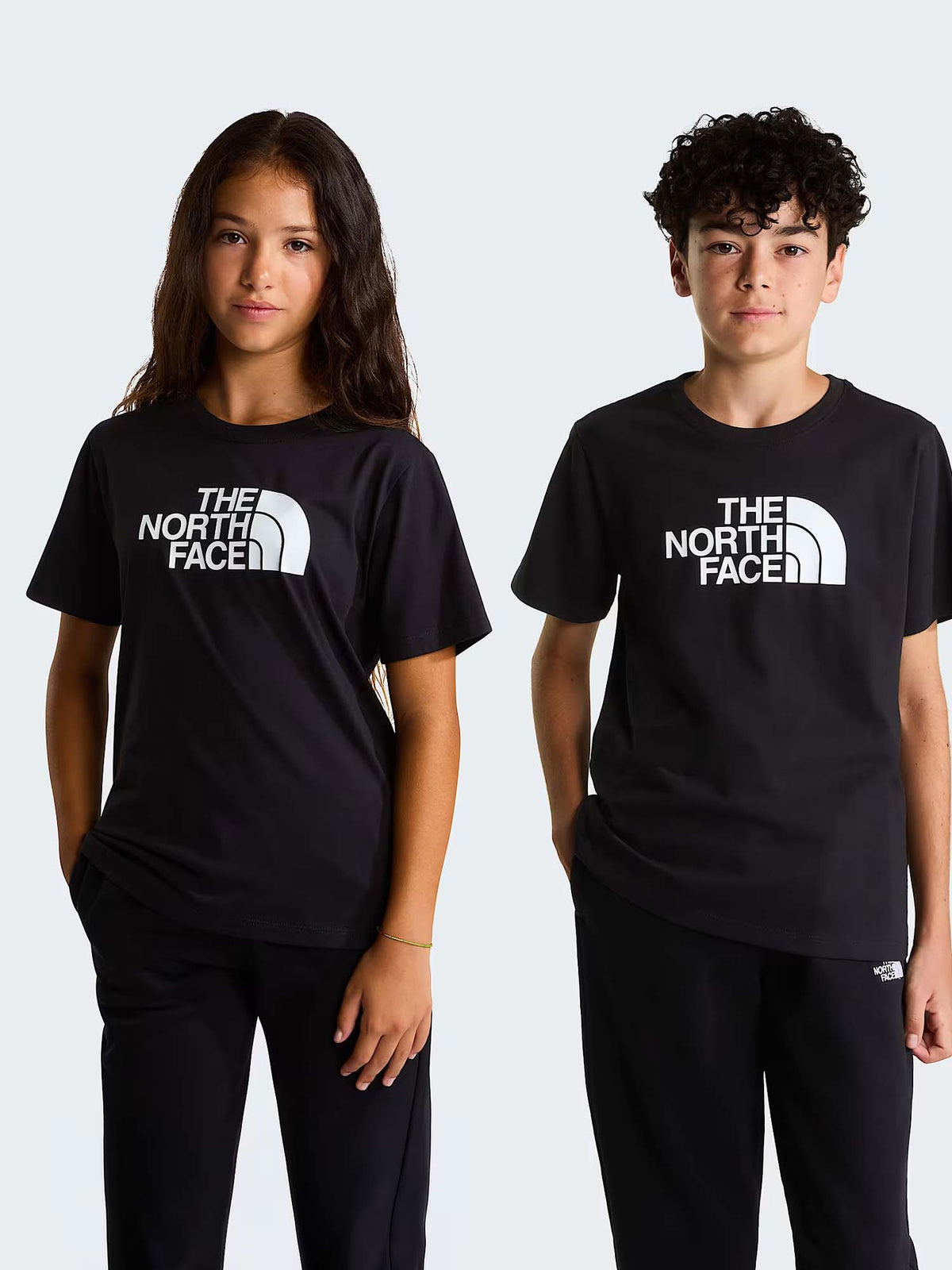 The North Face Evolution Half Dome, t-shirt maniche lunghe da bambino nera