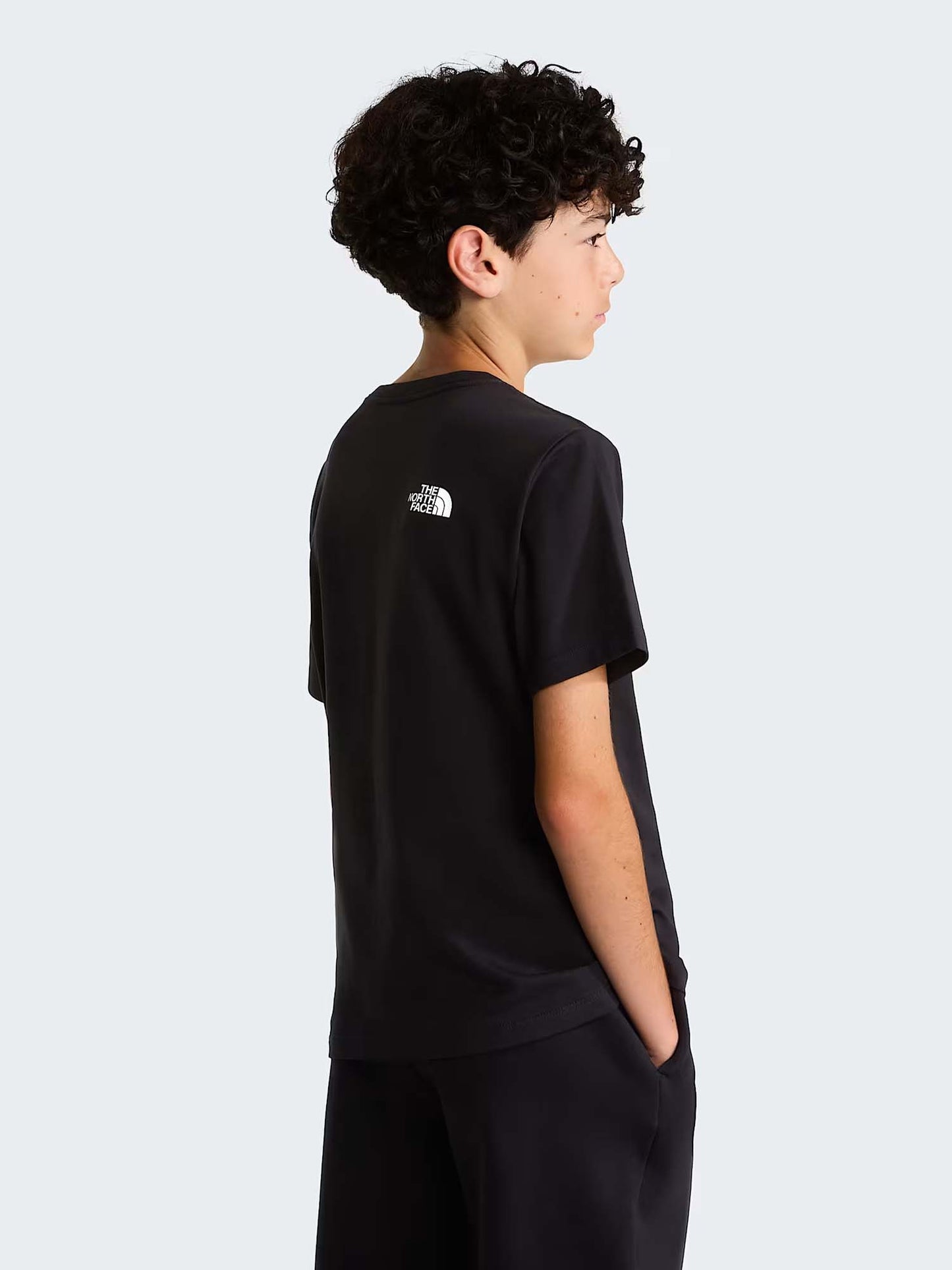 The North Face Evolution Half Dome, t-shirt maniche lunghe da bambino nera