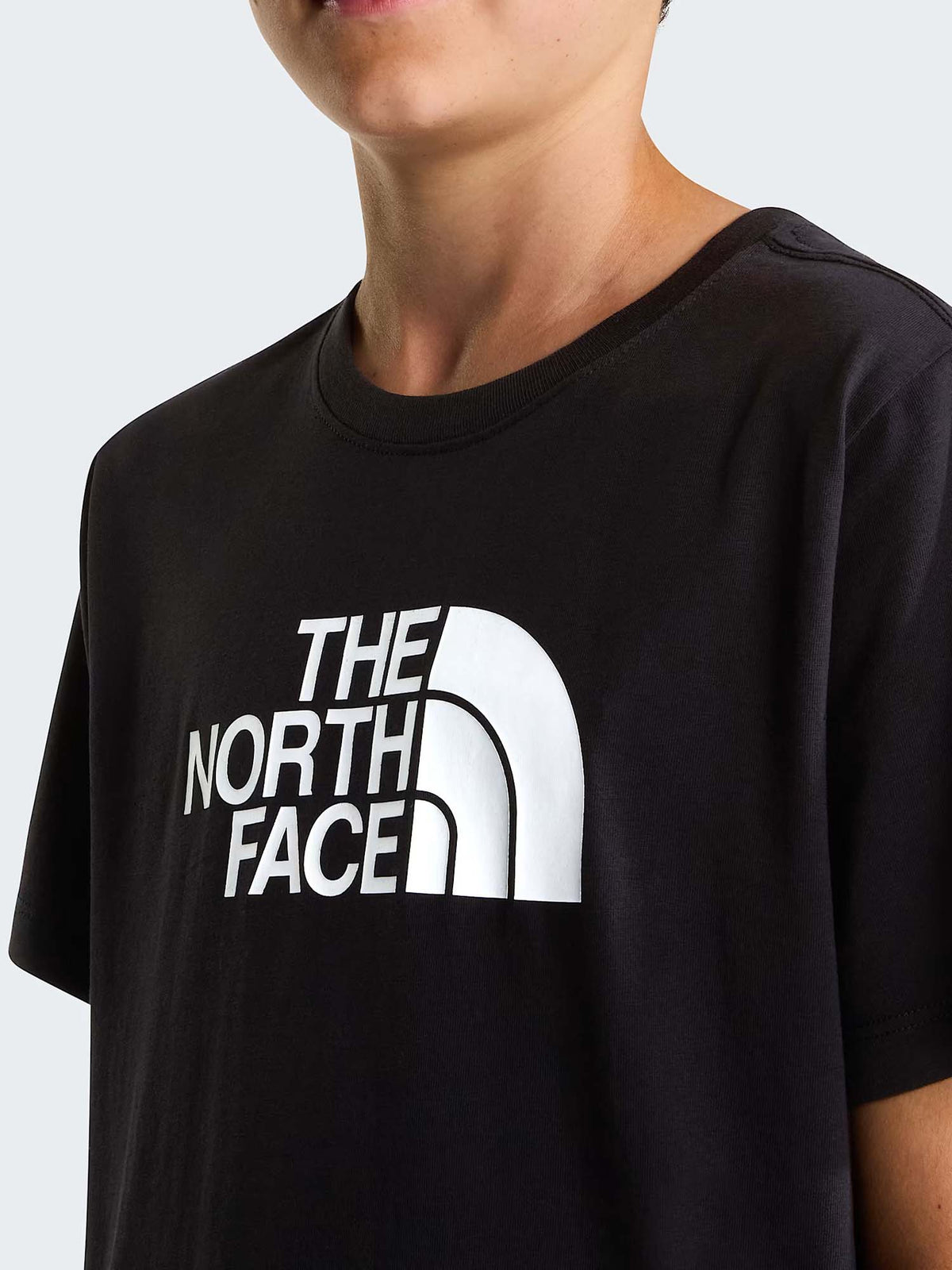 The North Face Evolution Half Dome, t-shirt maniche lunghe da bambino nera