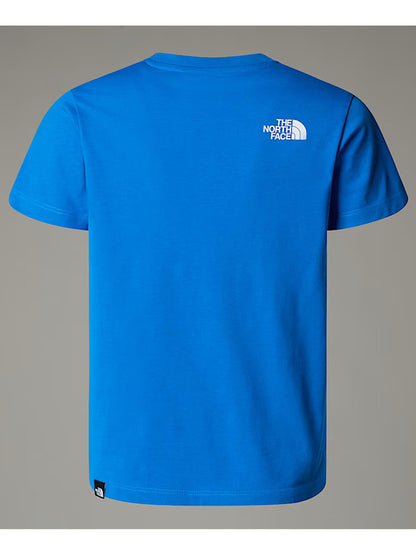 T-SHIRT SIMPLE DOME THE NORTH FACE BAMBINO ROYAL