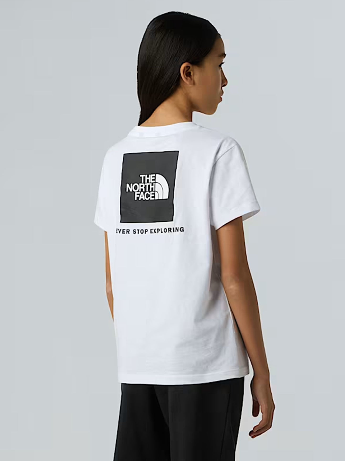 The North Face Box NSE, t-shirt bimbo/a bianca a maniche corte